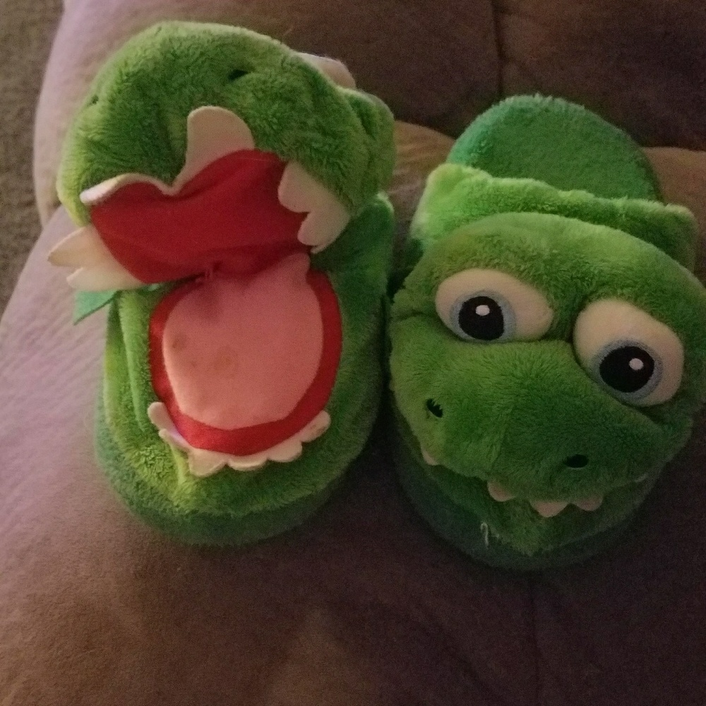 Stompeez growling dragon slippers!!!